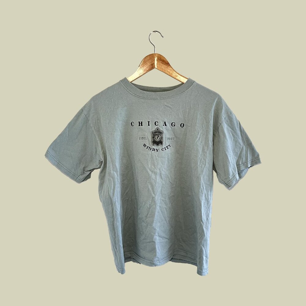 Chicago Embroidered Graphic Tee